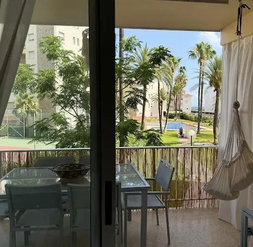 公寓 Increible Piso A Pocos Metros Del Mar Con Piscina *